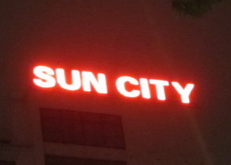 Ledstar lắp đặt bộ chữ Sun City của tập đoàn Sungroup tại Hà Nội